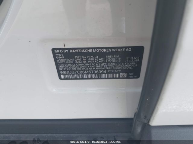 WBXJG7C06M5T36994 BMW X1 Sdrive28i