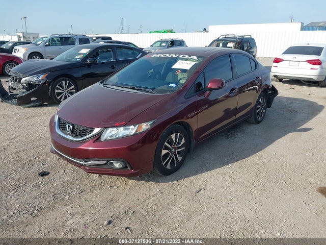 2013 HONDA CIVIC SDN EX VIN: 2HGFB2F85DH510912