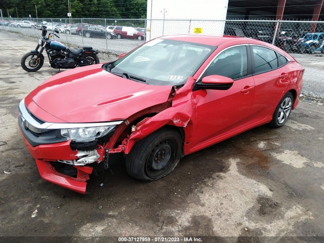 Honda Civic Lx 2018 2HGFC2F56JH529466 Image 2