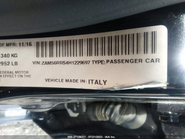 ZAM56RRS4H1229697 Maserati Quattroporte S Q4 Gransport