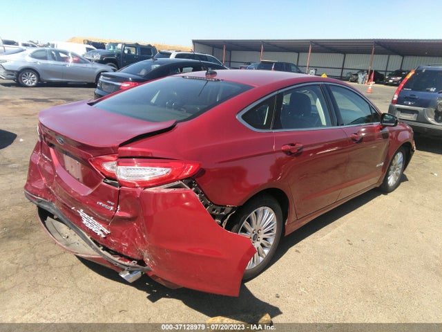 2013 FORD FUSION SE HYBRID VIN: 3FA6P0LUXDR250538