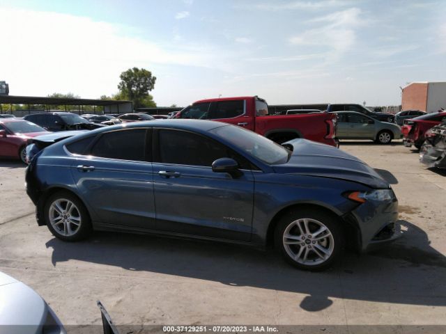 3FA6P0LU9JR286748 Ford Fusion Hybrid Se
