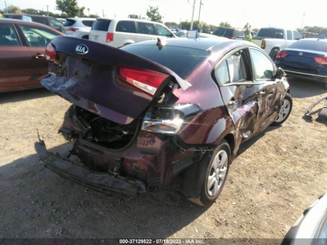 3KPFL4A78JE233752 KIA FORTE LX