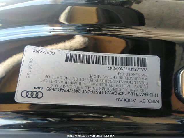 WAUAFAFH7EN006147 Audi A5 PREMIUM