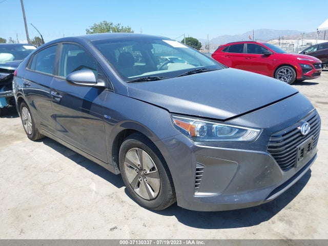 Hyundai Ioniq Hybrid Blue 2019 KMHC65LC5KU124917 main image