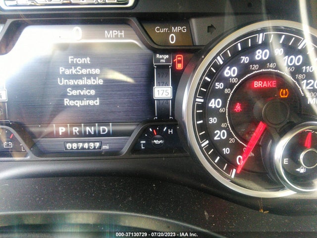1C6SRFJT1KN588529 RAM 1500 Laramie