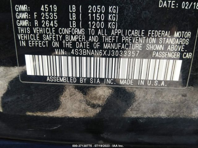 4S3BNAN6XJ3033357 Subaru Legacy Limited