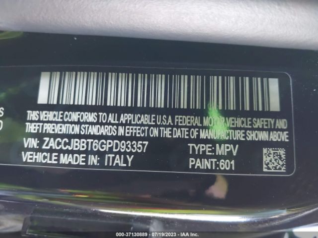 ZACCJBBT6GPD93357 Jeep Renegade Latitude
