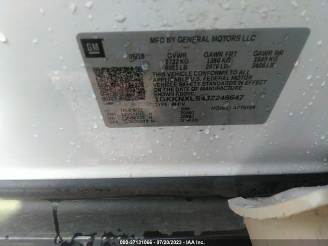 1GKKNXLS4JZ246647 GMC Acadia Denali