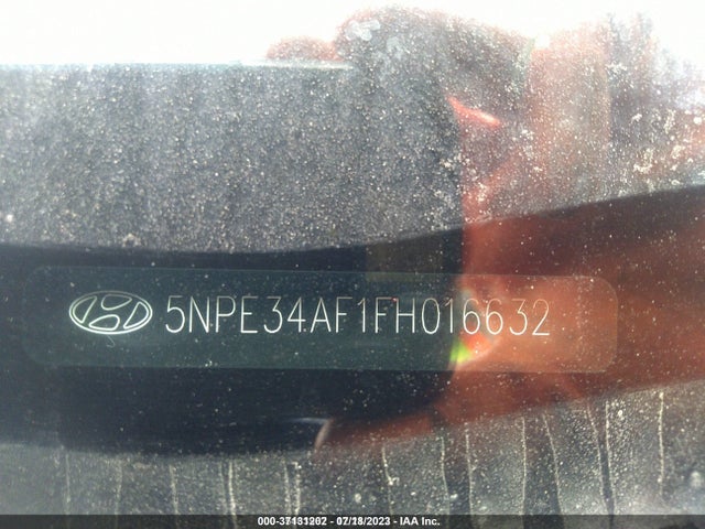 Hyundai Sonata 2.4l Limited 2015 5NPE34AF1FH016632 Image 2