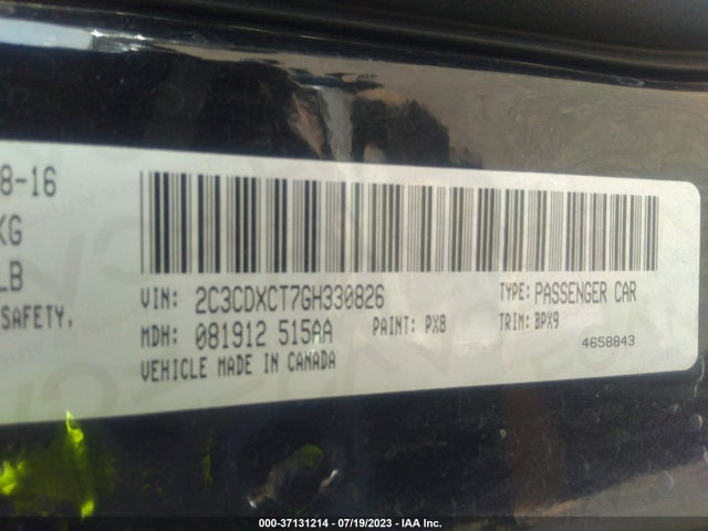 Dodge Charger 2016 2C3CDXCT7GH330826 Image 25