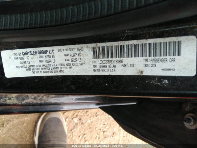 1C3CDZAB7EN153897 Dodge AVENGER SE