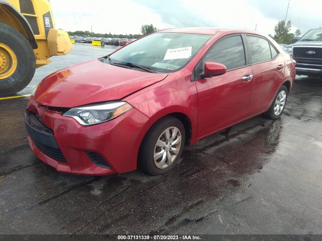 2014 TOYOTA COROLLA LE VIN: 2T1BURHE5EC024003