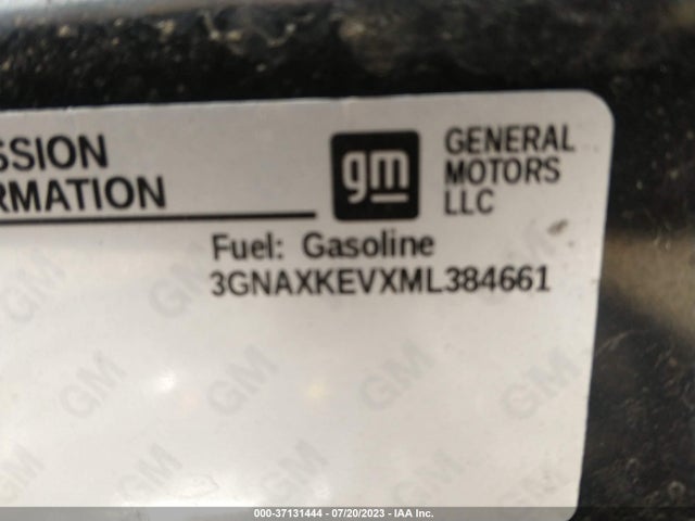 Chevrolet EQUINOX LT 2021 3GNAXKEVXML384661 Image 9