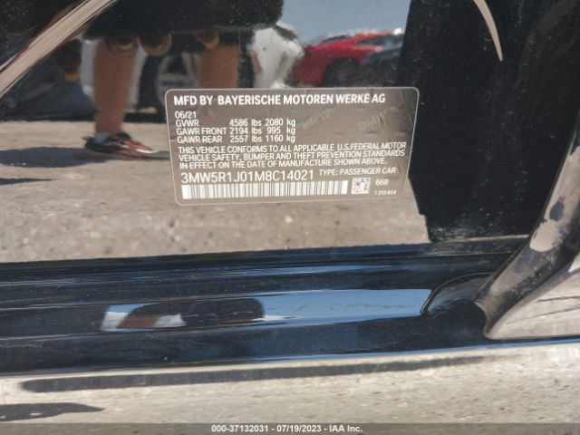 3MW5R1J01M8C14021 BMW 3 Series 330i