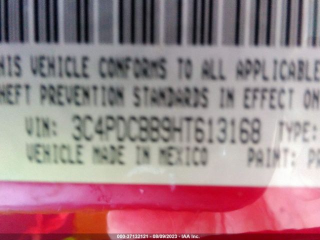 3C4PDCBB9HT613168 Dodge Journey Sxt