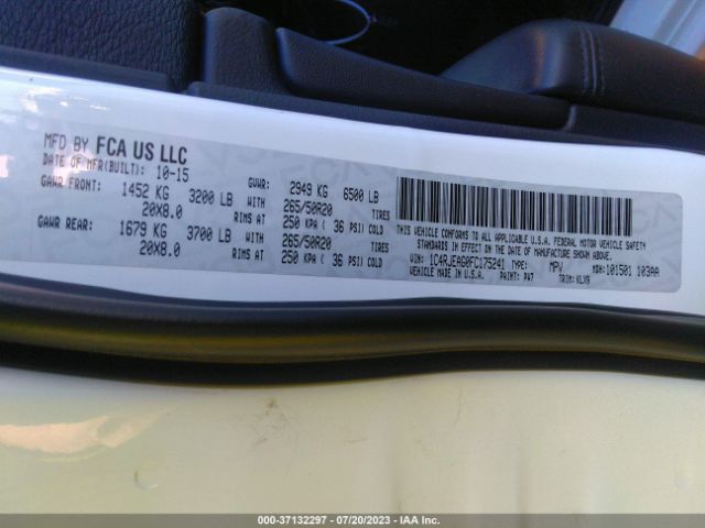 1C4RJEAG0FC175241 Jeep Grand Cherokee Altitude