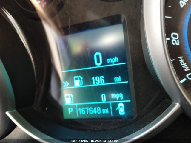 2012 CHEVROLET CRUZE LT W/1LT VIN: 1G1PF5SCXC7295243
