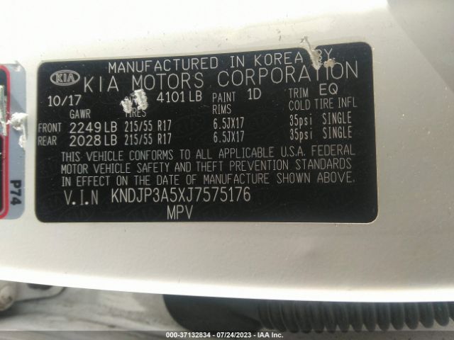 KNDJP3A5XJ7575176 KIA SOUL +