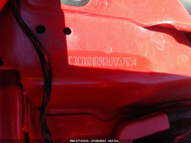 2C3CDXHG9KH705765 Dodge CHARGER GT
