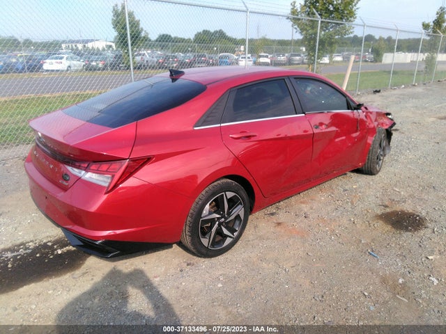 2021 HYUNDAI ELANTRA LIMITED VIN: KMHLP4AG5MU065433