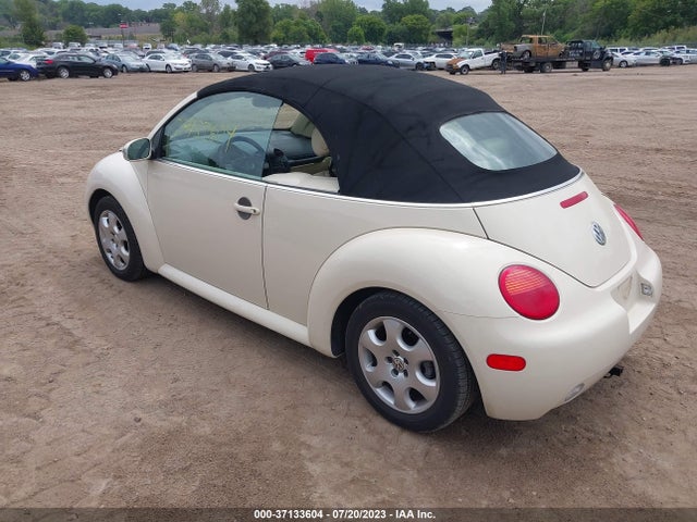 2003 VOLKSWAGEN NEW BEETLE CONVERTIBLE GLS VIN: 3VWCK21Y83M326182