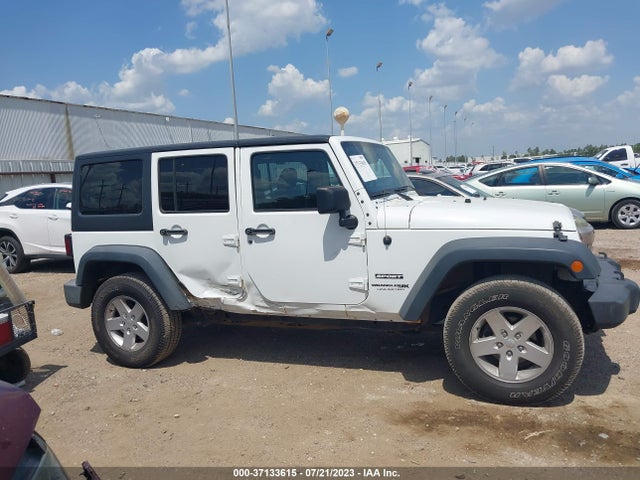 2018 JEEP WRANGLER JK UNLIMITED SPORT S VIN: 1C4BJWDG8JL886732
