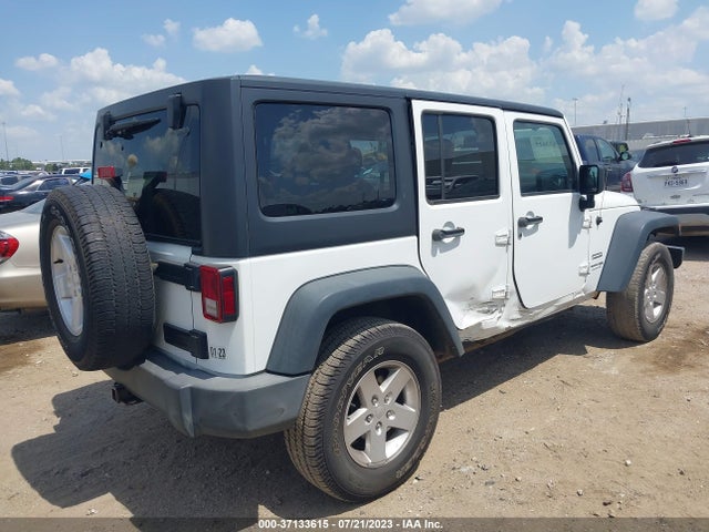 2018 JEEP WRANGLER JK UNLIMITED SPORT S VIN: 1C4BJWDG8JL886732