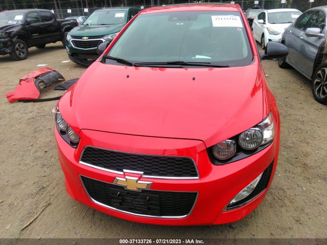 Chevrolet Sonic Rs 2014 1G1JH6SB1E4108361 Image 5