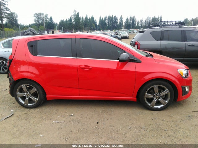 Chevrolet Sonic Rs 2014 1G1JH6SB1E4108361 Image 6