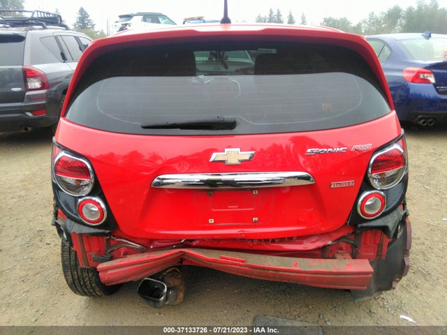 Chevrolet Sonic Rs 2014 1G1JH6SB1E4108361 Image 13