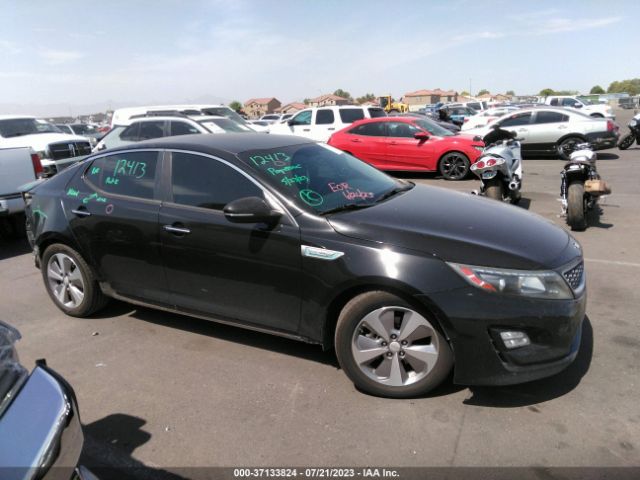 KNAGN4AD8G5093207 KIA Optima Hybrid Ex