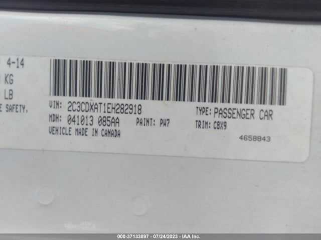 Dodge Charger Police 2014 2C3CDXAT1EH282918 Image 9