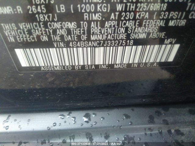 4S4BSANC7J3327518 Subaru Outback Limited