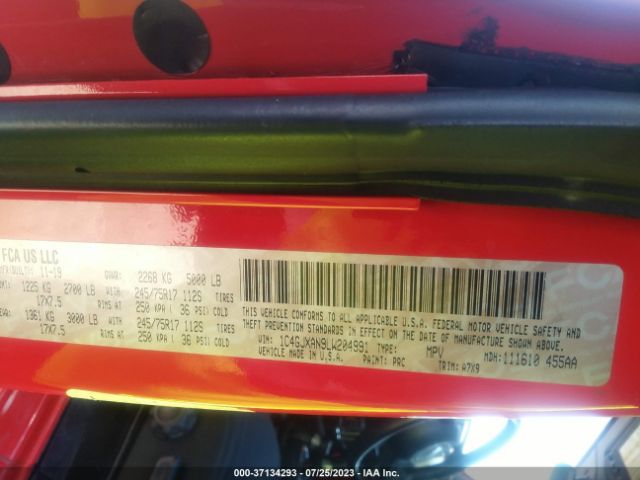 1C4GJXAN9LW204991 Jeep Wrangler Sport S