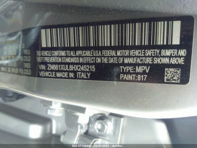 ZN661XUL8HX245215 Maserati Levante