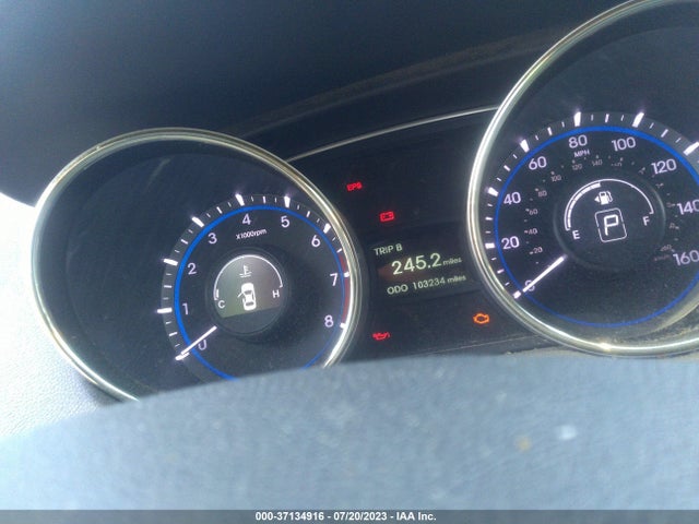 2013 HYUNDAI SONATA GLS PZEV VIN: 5NPEB4AC0DH671192