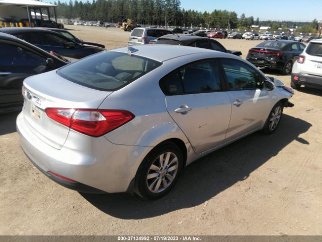 KNAFX4A63E5166052 KIA FORTE LX