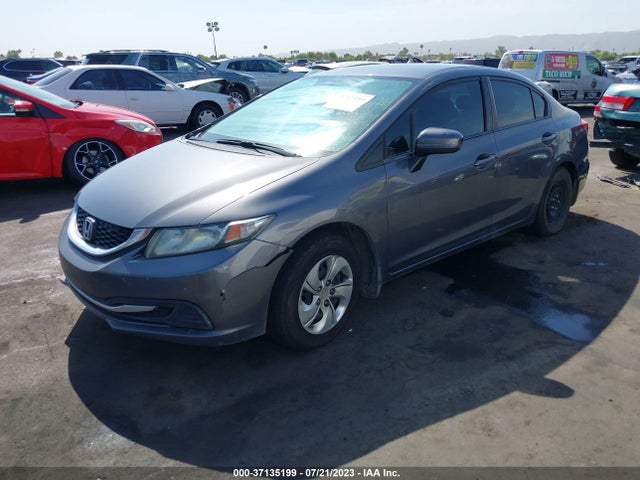Honda Civic Sedan Lx 2014 2HGFB2F56EH508125 Image 2