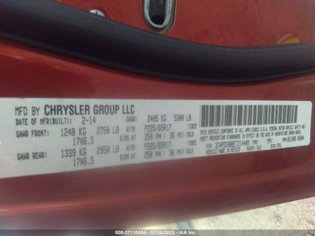 3C4PDCAB8ET214409 Dodge JOURNEY SE