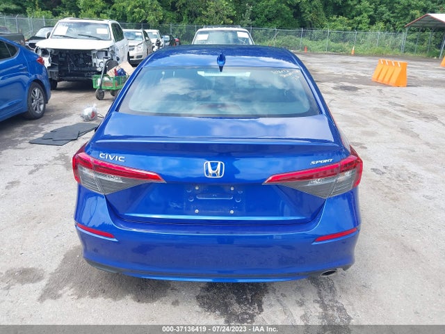 2022 HONDA CIVIC SEDAN SPORT VIN: 2HGFE2F57NH572441
