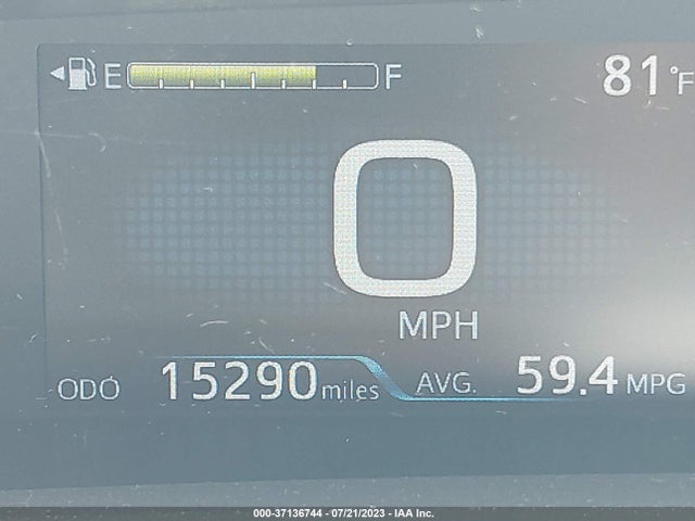 2022 TOYOTA PRIUS L VIN: JTDKAMFU6N3178637