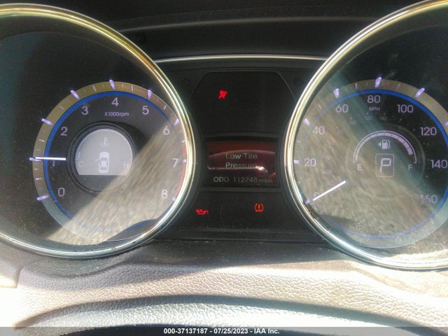 2013 HYUNDAI SONATA GLS PZEV VIN: 5NPEB4AC2DH620650