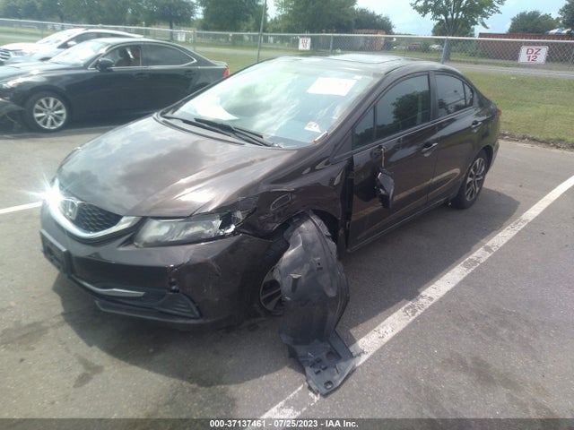 Honda Civic Sedan Ex 2014 2HGFB2F86EH521189 Image 2