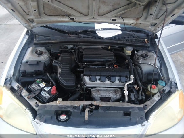 2002 HONDA CIVIC LX VIN: 1HGES16532L072323