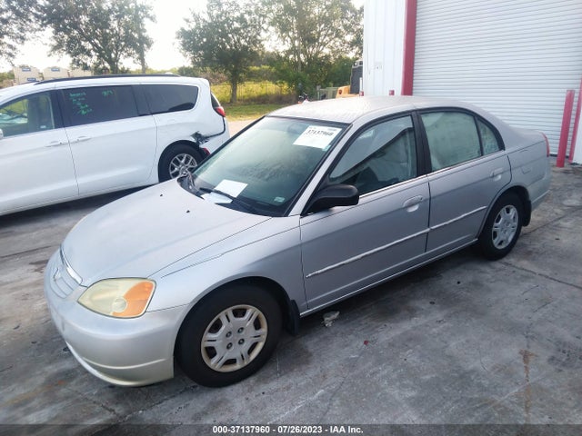 2002 HONDA CIVIC LX VIN: 1HGES16532L072323