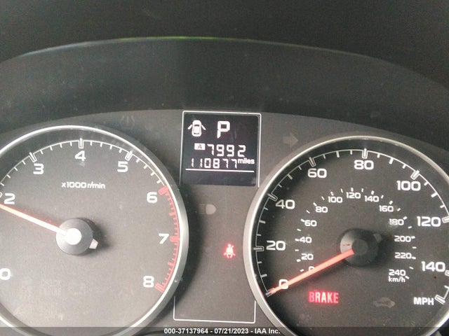 2013 SUBARU OUTBACK 2.5I PREMIUM VIN: 4S4BRBCC4D3227840