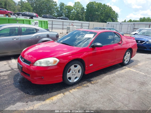 2006 CHEVROLET MONTE CARLO SS VIN: 2G1WL16C369338718