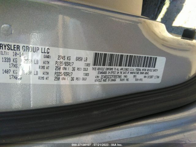 2C4RDGCG7FR557001 Dodge Grand Caravan Sxt