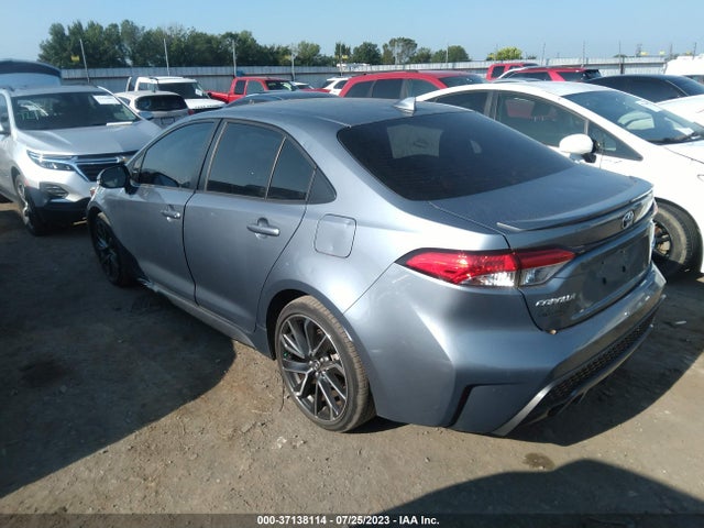 2020 TOYOTA COROLLA SE/NIGHTSHADE VIN: JTDS4RCEXLJ050573